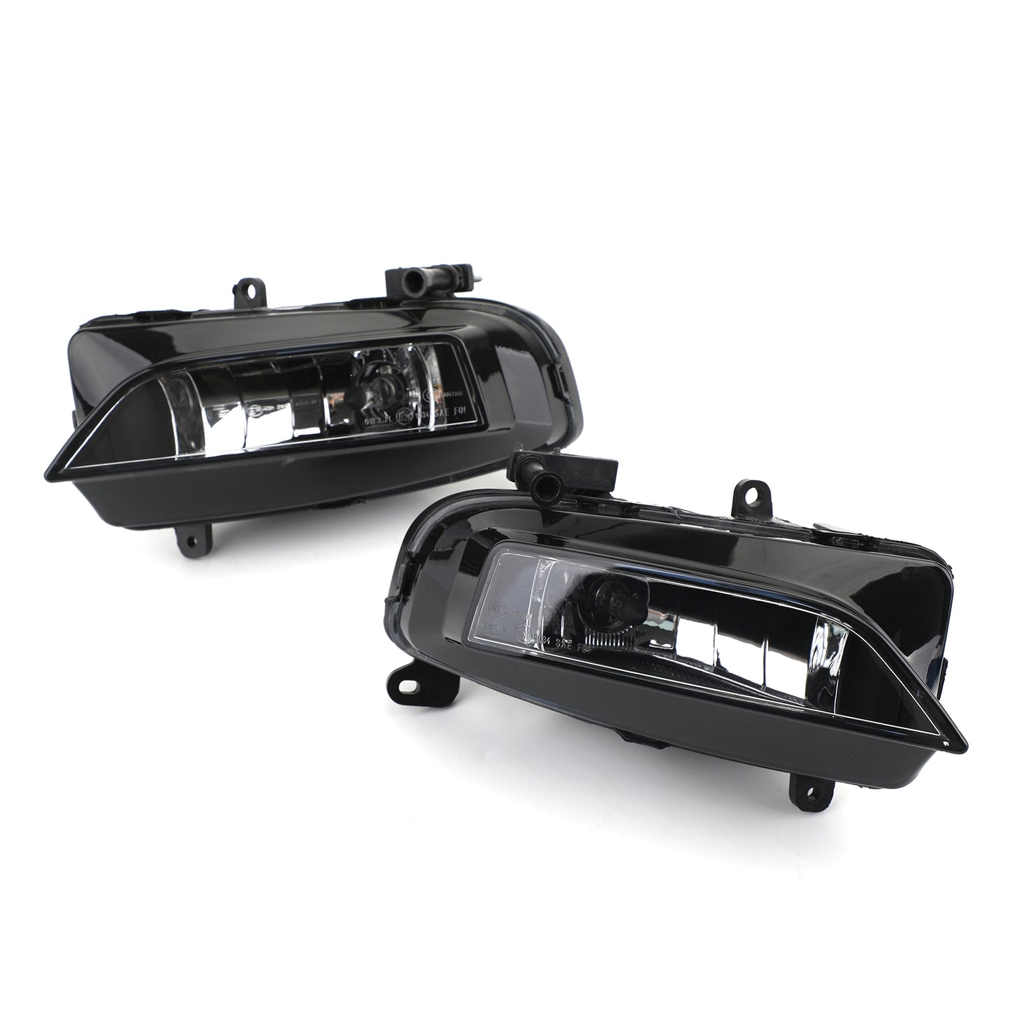 Pair Front Bumper Halogen Fog Light Lamp For AUDI S4 A4 S-Line B8.5 2013-2015