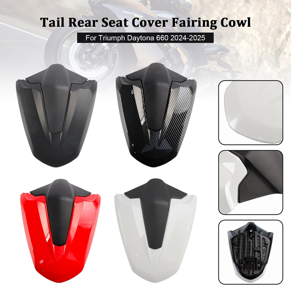 2024-2025 Daytona 660 Heckverkleidung für hintere Sitzverkleidung