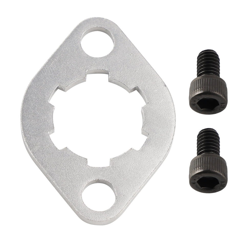 2012-2013 Yamaha YZF-R 125 Anniversary Vorderes Kettenrad Halteblech Sicherungsschrauben 5D7E745600