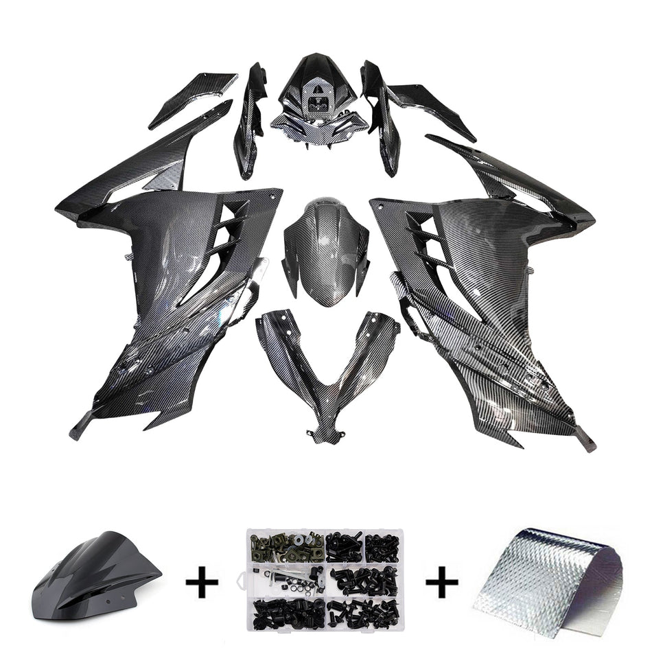 Injection Verkleidung Kit Karosserie Kunststoff ABS fit Für Kawasaki EX300 Ninja300 2013-2024