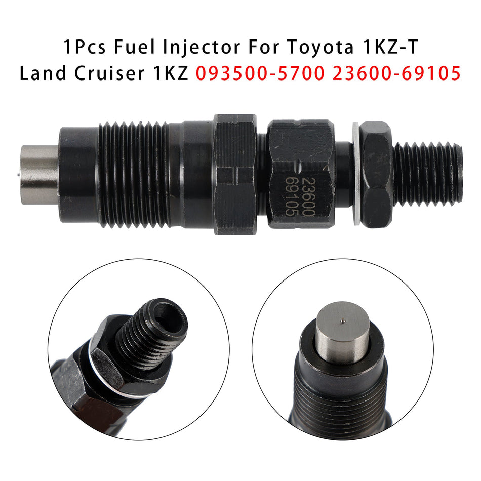 1 Stück Kraftstoffeinspritzdüse für Toyota 1KZ-T Land Cruiser 1KZ 093500-5700 23600-69105