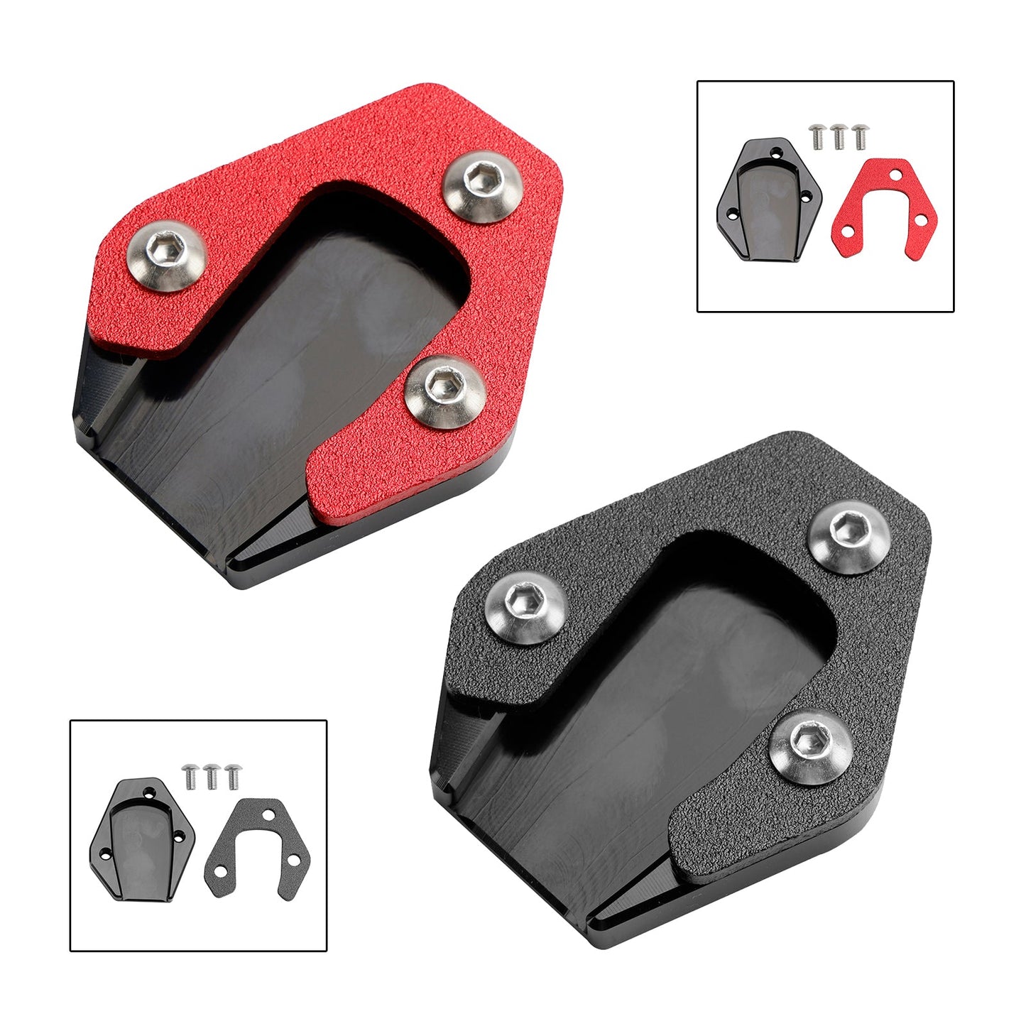 Ständer Vergrößern Platte Pad fit für HONDA GROM 125 MSX125 13-24 MONKEY 125 18-24