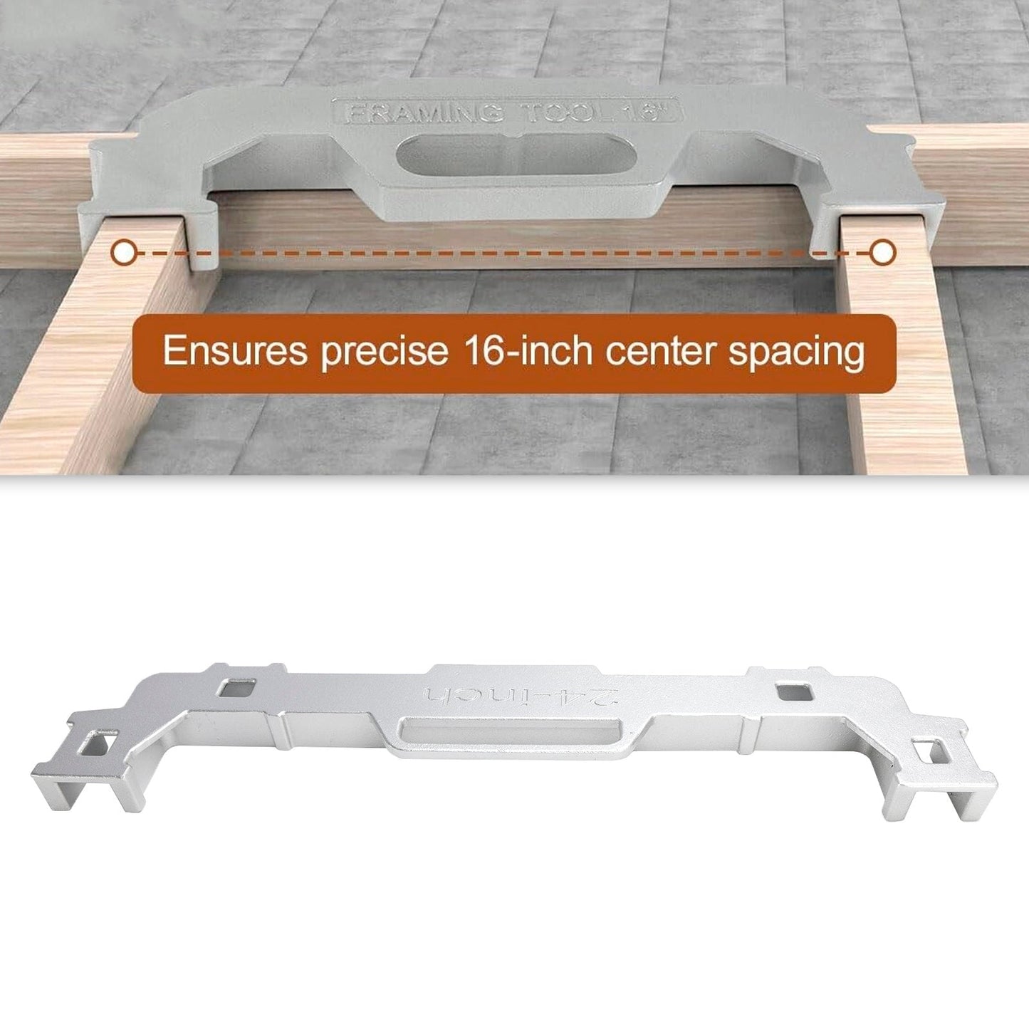 Stud Werkzeug Framing Präzision Layout Zoll 16/16/24 Wand On-Center Werkzeuge Master