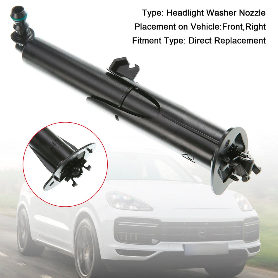 2015-2017 Porsche Cayenne Frontscheinwerfer-Waschdüse rechts 95862816210