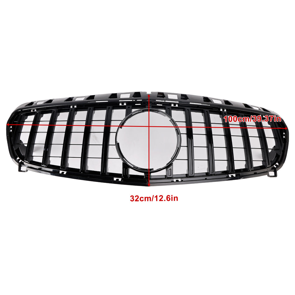 GTR Style Front Bumper Grill Grille Für Mercedes Benz A CLASS W176 2013-2015