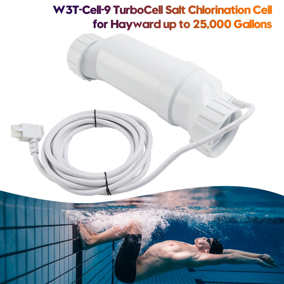 W3T-Cell-9 TurboCell Salzchlorierungszelle für Hayward bis zu 25000 Gallonen