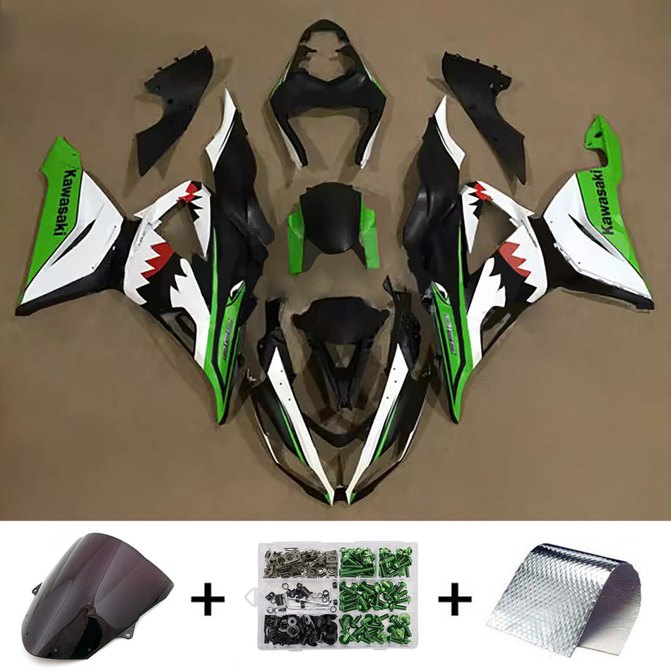 Verkleidungssatz aus ABS-Kunststoff, passend für Kawasaki ZX6R 636 (2013–2018)