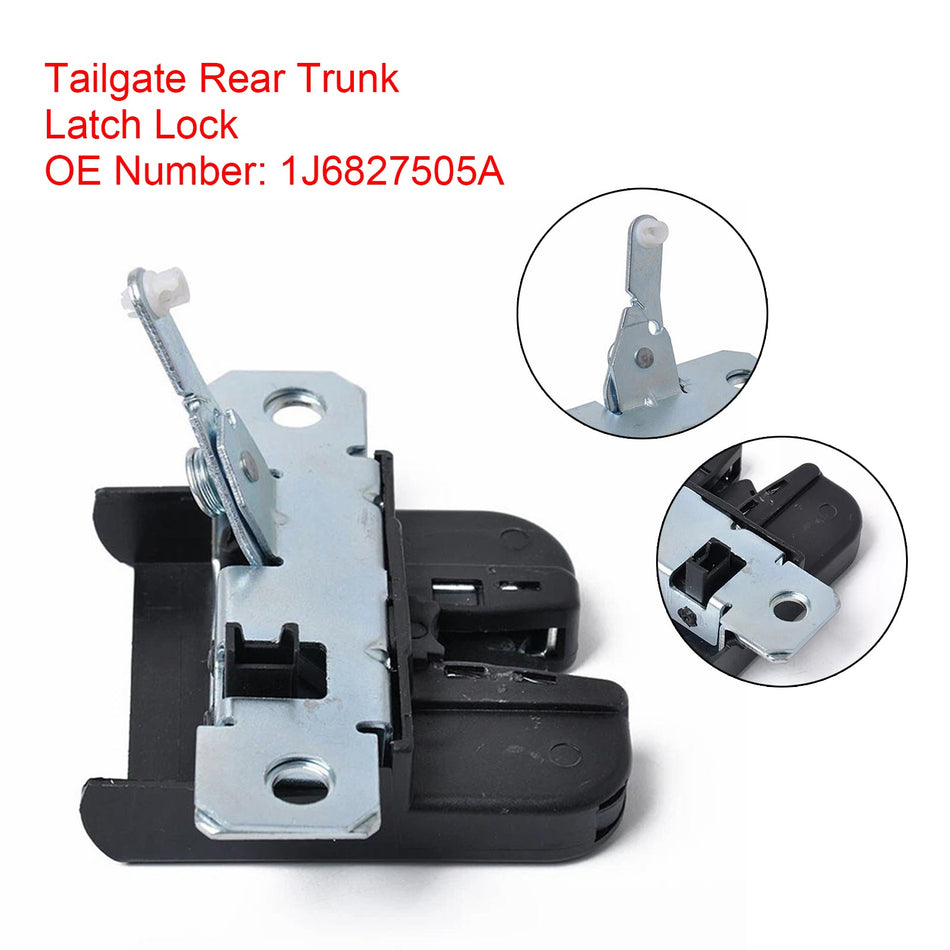 Heckklappe Hinten Trunk Latch Lock 1J6827505A Für VW GOLF 4 1997-2005