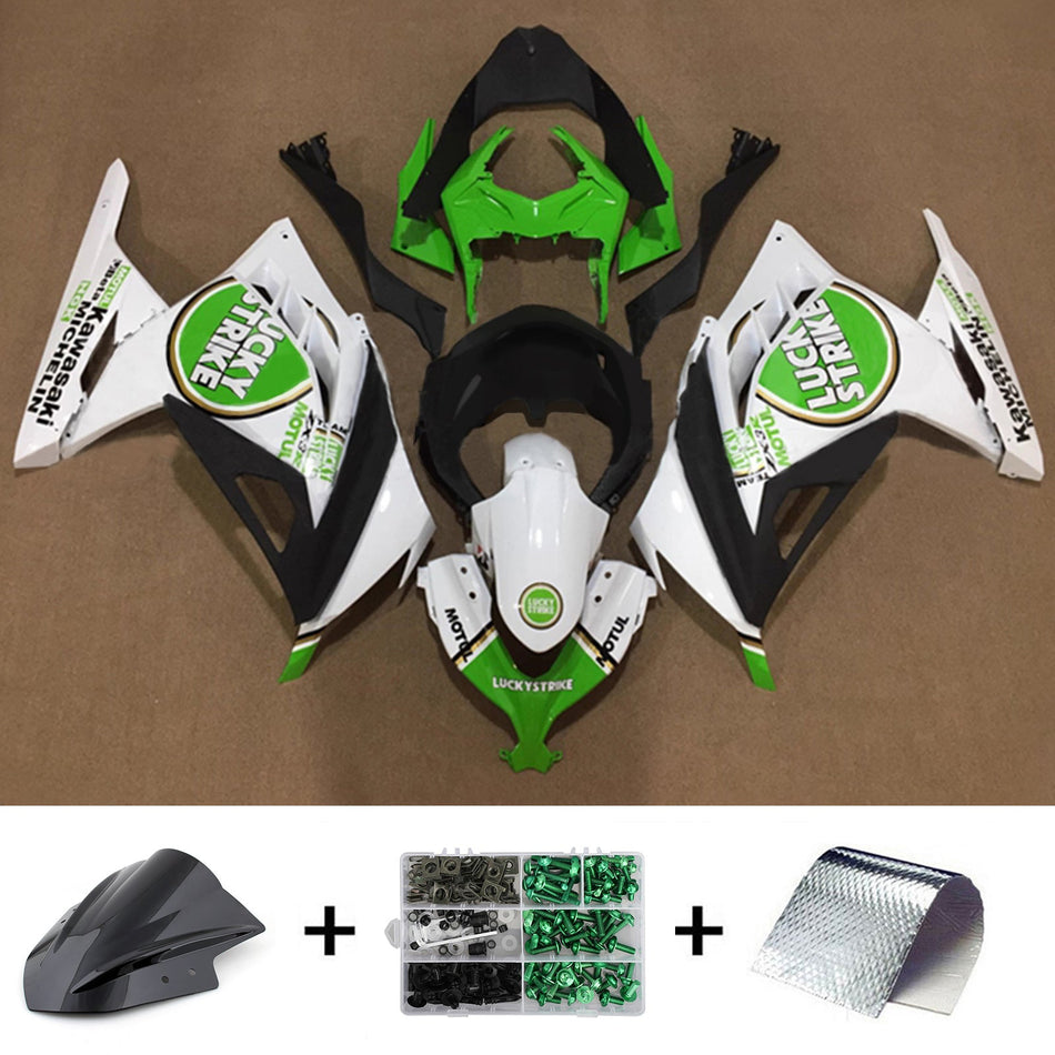 Verkleidungssatz aus ABS-Kunststoff, passend für Kawasaki EX300 Ninja300 (2013-2024)