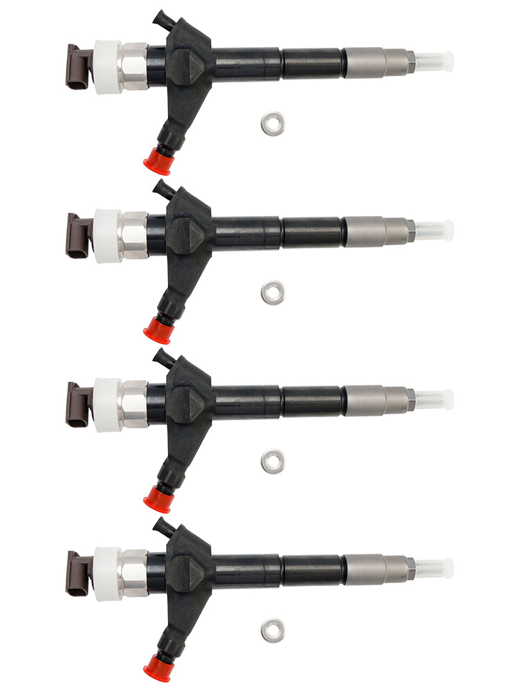 4PCS Kraftstoff Injektor 095000-6250 Fit Nissan Navara D22 D40 Diesel 16600-EB70A