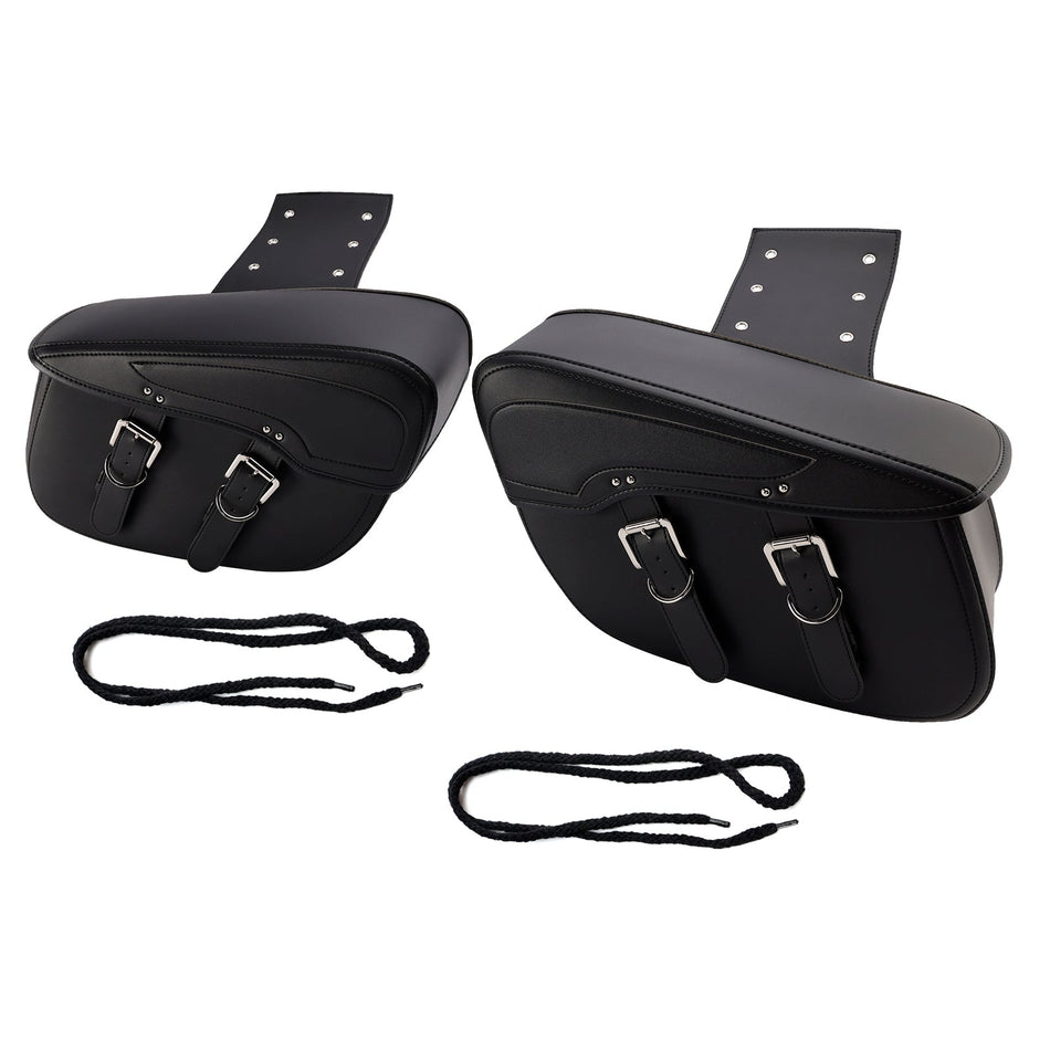 Seitenhecktasche Satteltasche Farblich passendes Gepäck Schwarz 42L Für Roller Motorrad