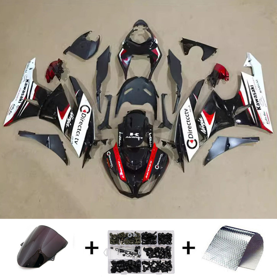 Verkleidungssatz aus ABS-Kunststoff, passend für Kawasaki ZX6R 636 2009-2012