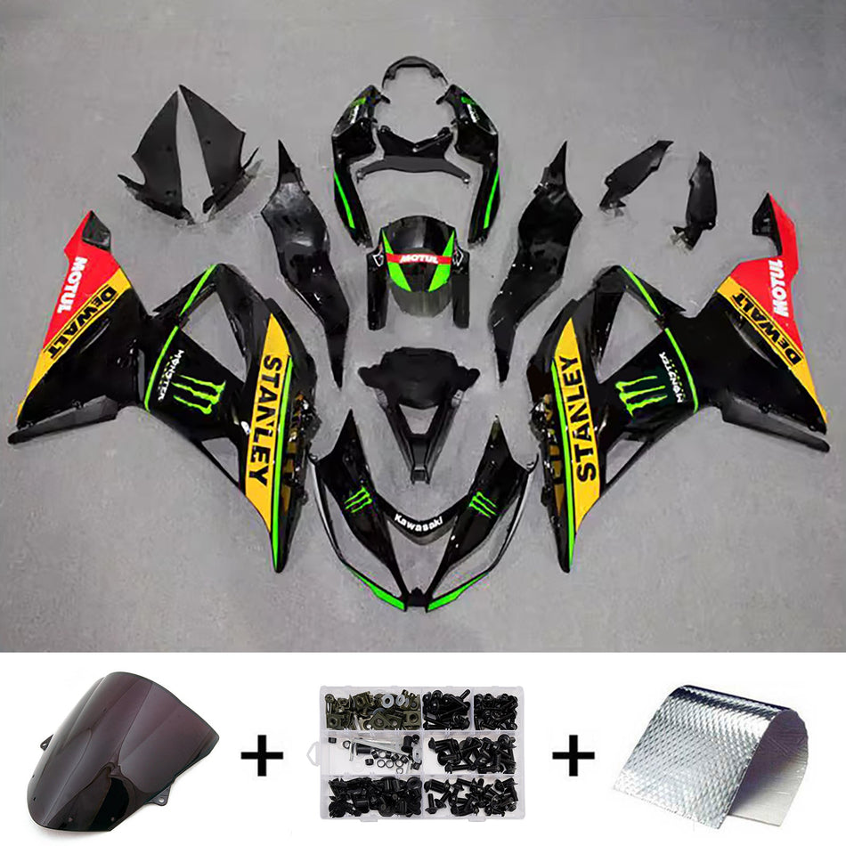 Verkleidungssatz aus ABS-Kunststoff, passend für Kawasaki ZX6R 636 (2013–2018)