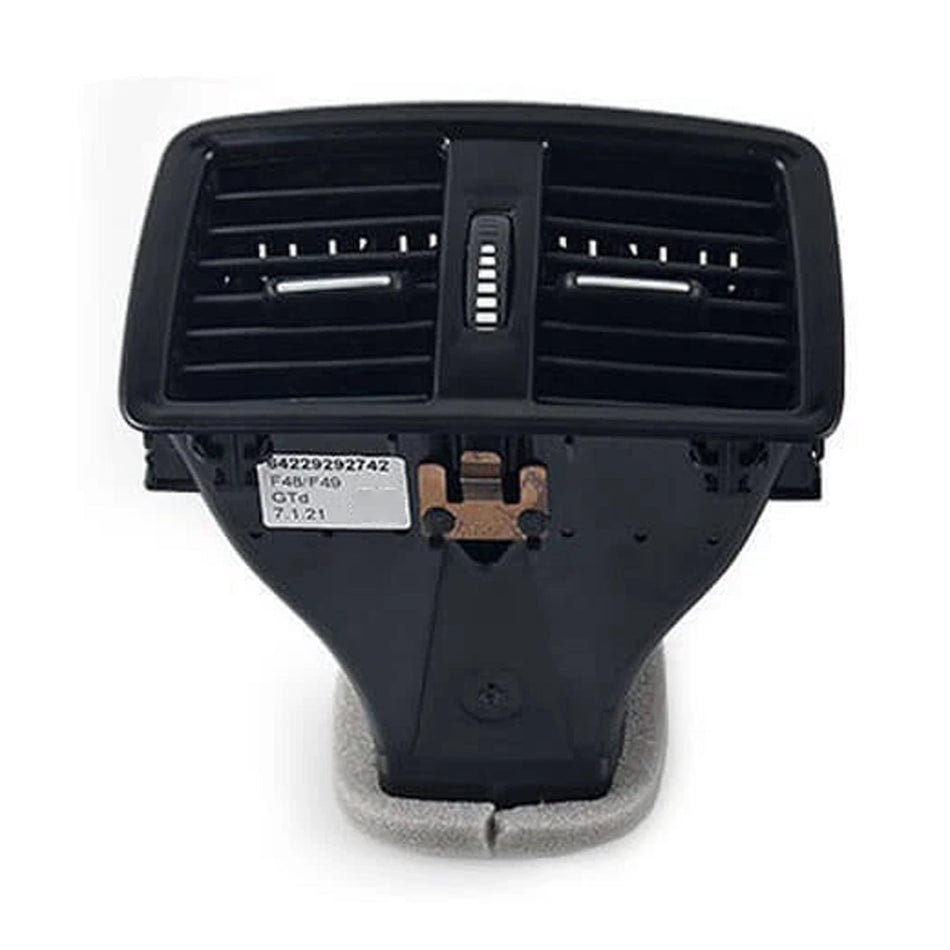 Lüftungsgitter für die hintere Mittelkonsole 64229292742 für BMW X1 X2 F48 F49 F38 F39