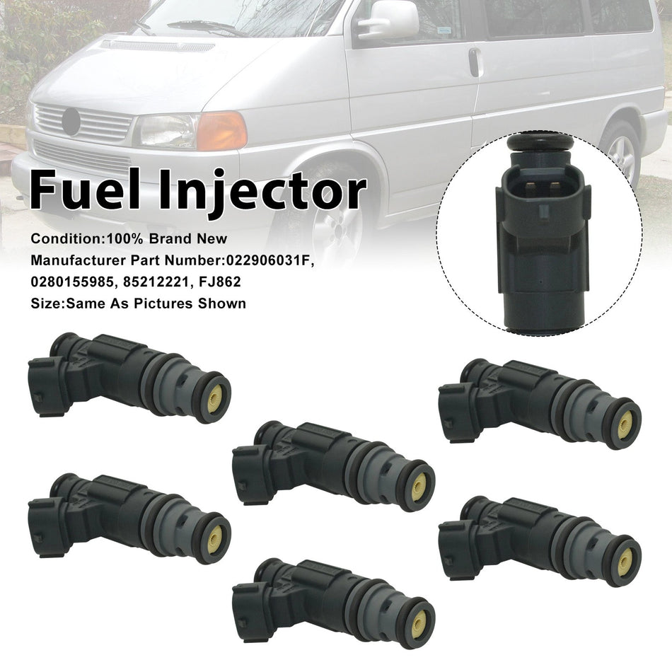 2002-2004 Für Volkswagen Jetta V6 2.8L 6-teiliges Einspritzsystem 85212221