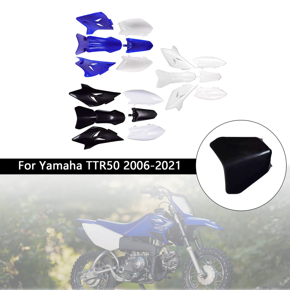 2006-2021 Yamaha TTR50 Karosserie-Kunststoff-Kit Kotflügelverkleidung vorne hinten