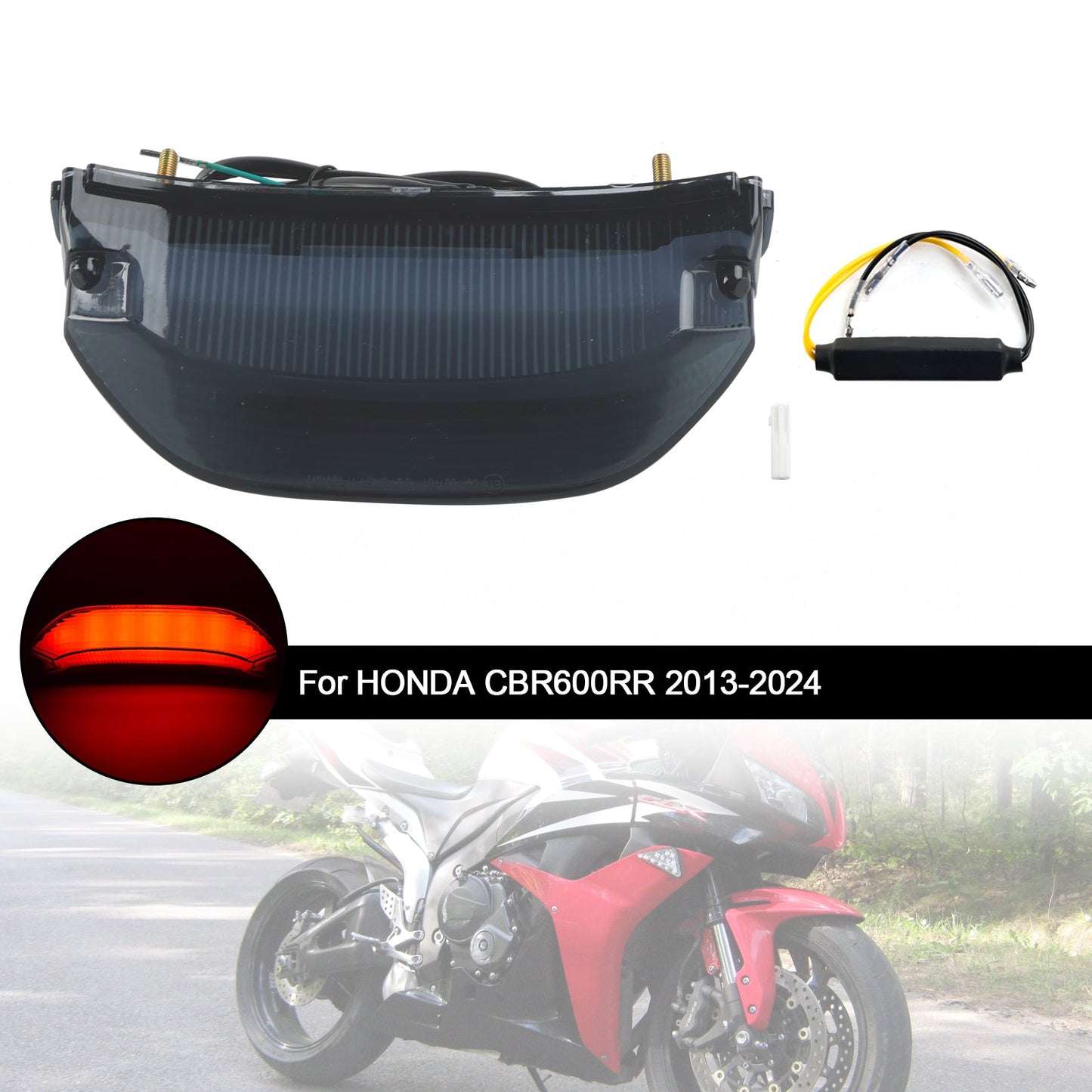 2013-2024 HONDA CBR600RR LED Rücklicht Bremse Blinker