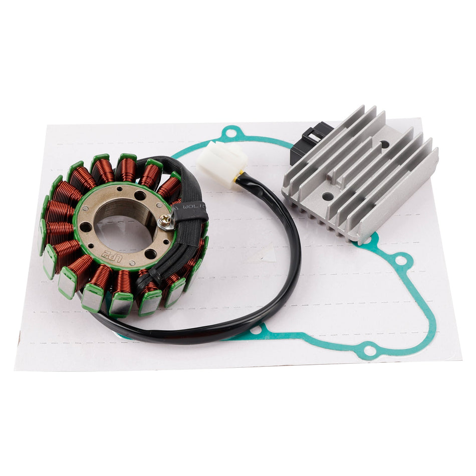 2003-2011 Kawasaki KLF250 Bayou 250 2WD Stator Regler Gleichrichter &amp; Dichtung 21003-1287 11009-1672