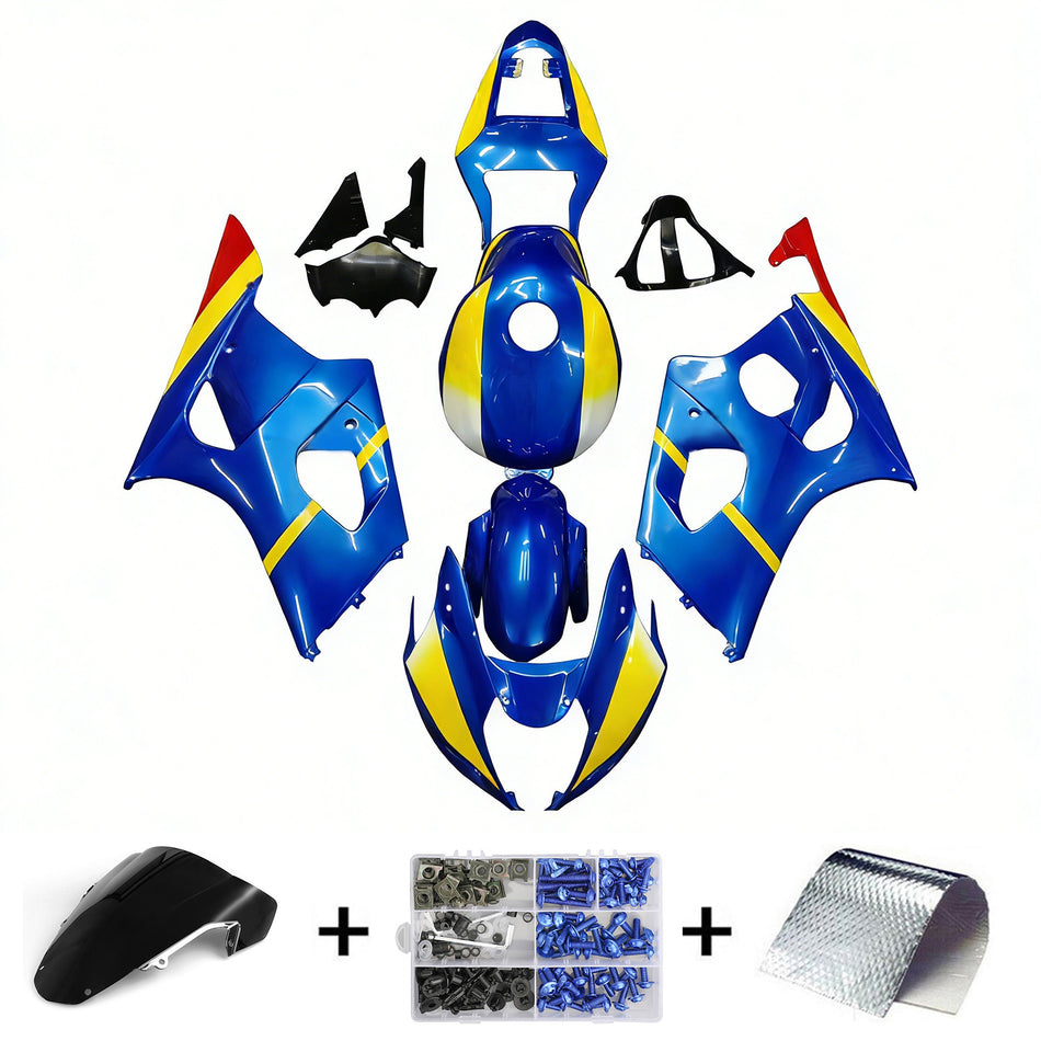 Injection Fairing Kit Bodywork Plastic ABS For Suzuki GSXR1000 2003-2004 K3