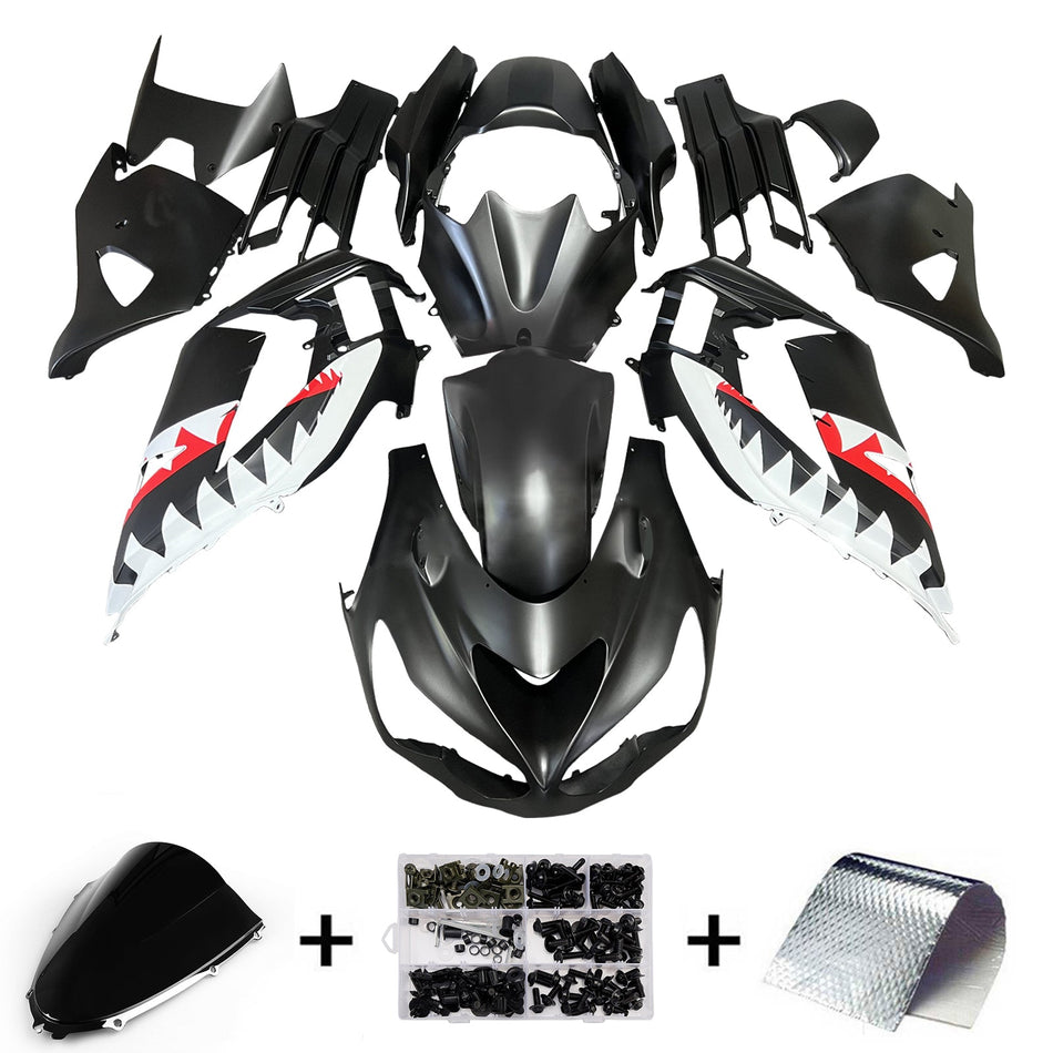 Injection Verkleidung Kit Karosserie fit Für Kawasaki ZX14R ZZR1400 2012-2025