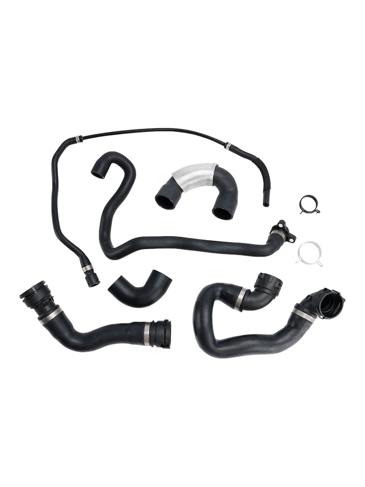 2007-2010 BMW 335i 6-teiliges Kühlerkühlmittelschlauch-Rohrset 17128634285
