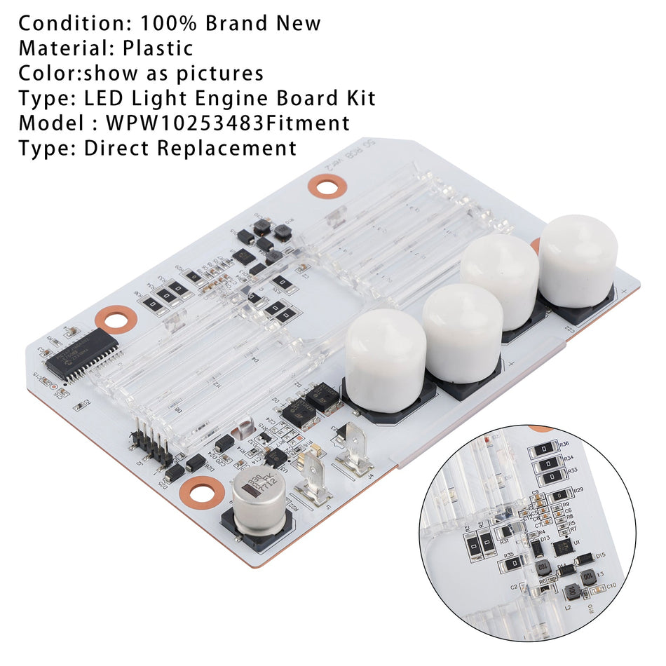 619818Z LED-Licht-Engine-Board-Kit für IntelliBrite 5G Color LED-Poollicht