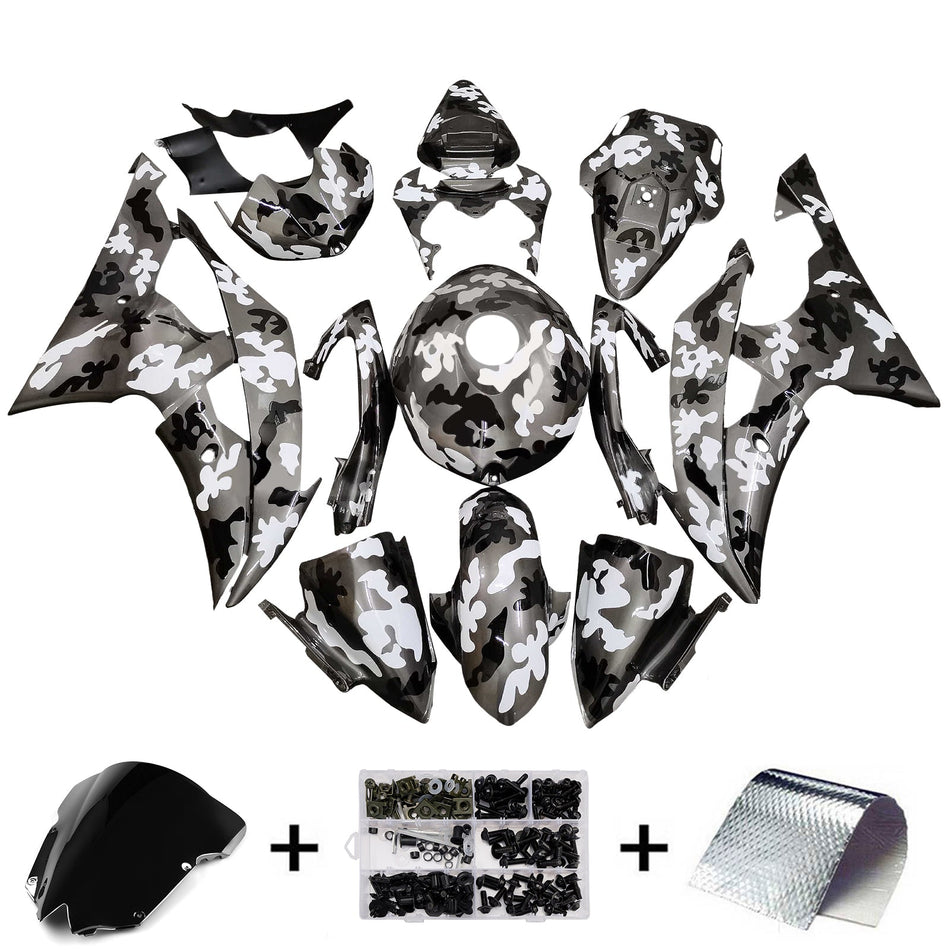 Verkleidungssatz aus ABS-Kunststoff für Yamaha YZFR6 YZF-R6 2008-2016