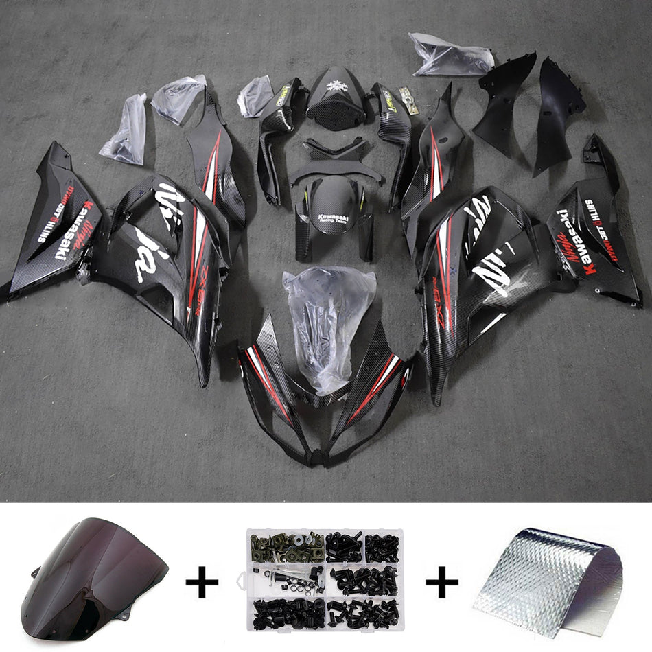 Verkleidungssatz aus ABS-Kunststoff, passend für Kawasaki ZX6R 636 (2013–2018)