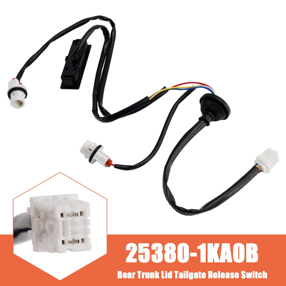 Heckklappenentriegelungsschalter für Nissan Juke 2011-2015 25380-1KA0B