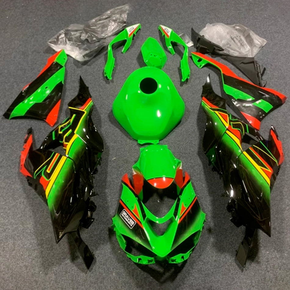 Verkleidungssatz aus ABS-Kunststoff, passend für Kawasaki ZX-6R 2024-2025