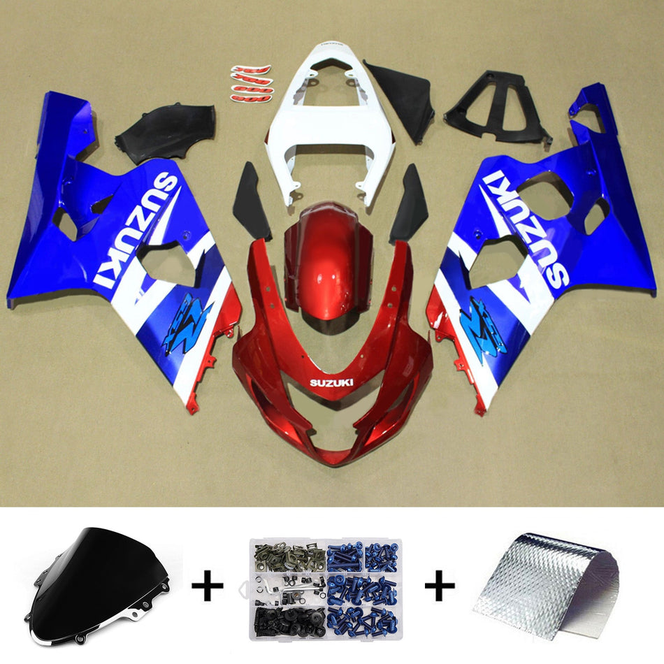 Verkleidungssatz aus ABS-Kunststoff für Suzuki GSXR 600/750 2004-2005 K4
