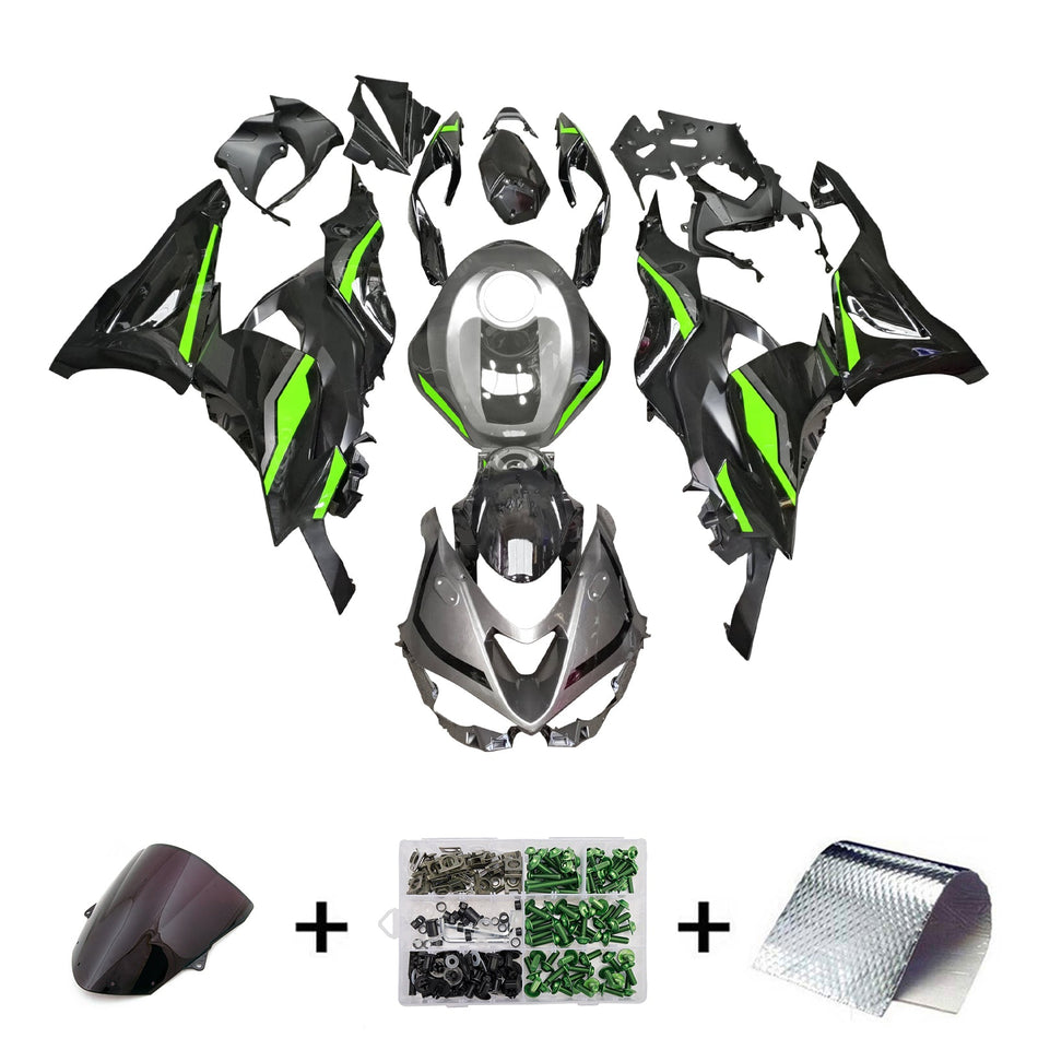 Injection Verkleidung Kit Karosserie Kunststoff ABS fit Für Kawasaki ZX-6R 2024-2025