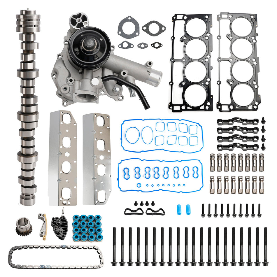 2011-2019 Ram 1500 5,7 l Motor MDS Nockenwellensatz Steuerkettensatz Wasserpumpe 53021726AE 68060714AA