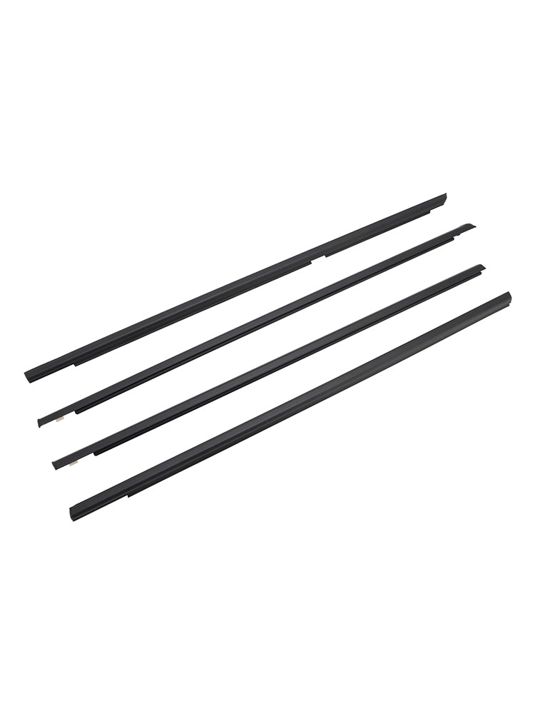 2009–2013 Suzuki Grand Vitara 4 Stück Tür Glas Gürtel äußere Form Dichtungsstreifen