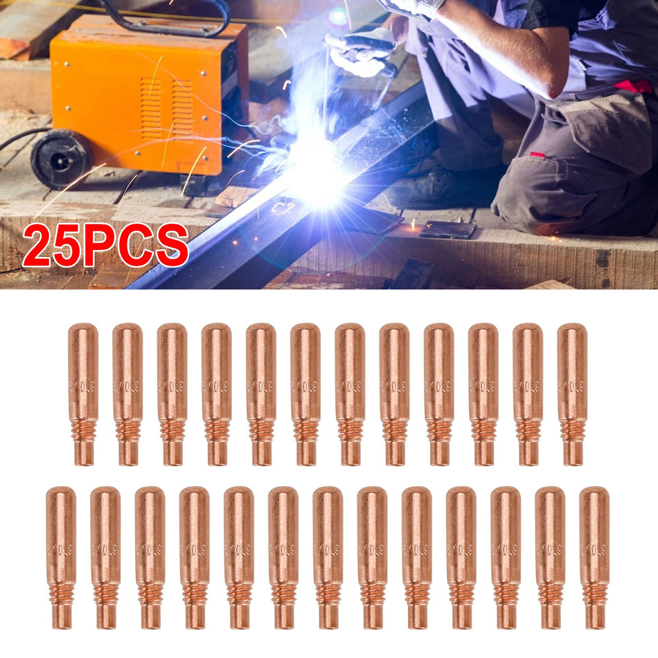 25 Stück .035"" Kontaktspitzen für Miller MDX Acculock Multimatic T-M035