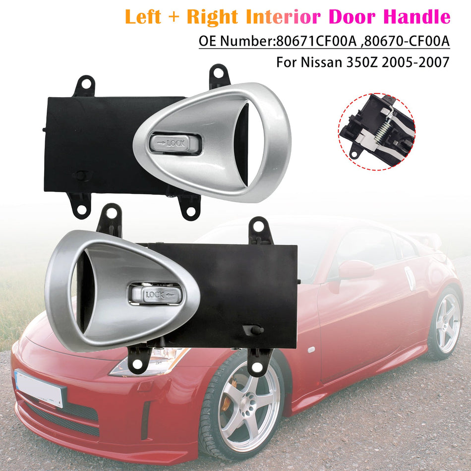 2005–2007 Nissan 350Z 2x Türgriff innen 80671-CF00A 80670-CF00A