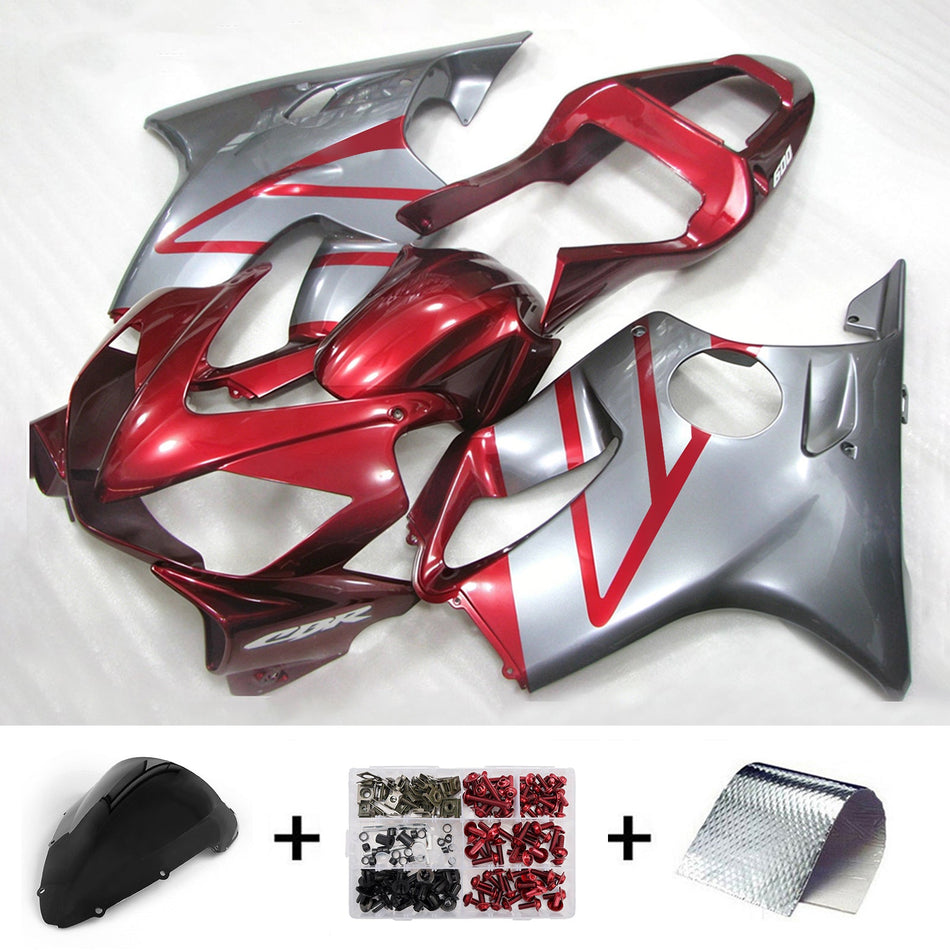 Verkleidungssatz aus ABS-Kunststoff für Honda CBR600 F4i 2001-2003