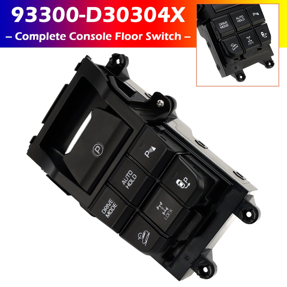 Hyundai Tucson 4X Kompletter Konsolen-Fußschalter 2016-2020 93300-D3030