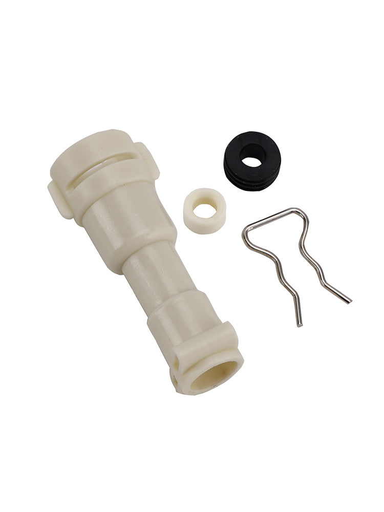 ThermoBlock Einlassverbinder, Dichtung, Abstandshalter und Gabel D8mm Set für Wasserheizelement passend für Philips Kaffeemaschine 422224777123