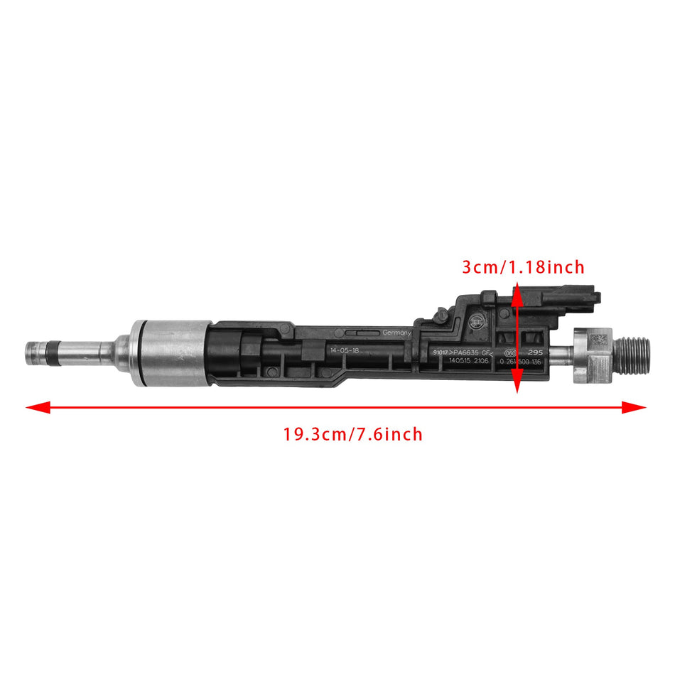 1 Stück Einspritzdüse für BMW F10 M5 F06 F07 F12 F13 F15 X5 0261500136 13647599876