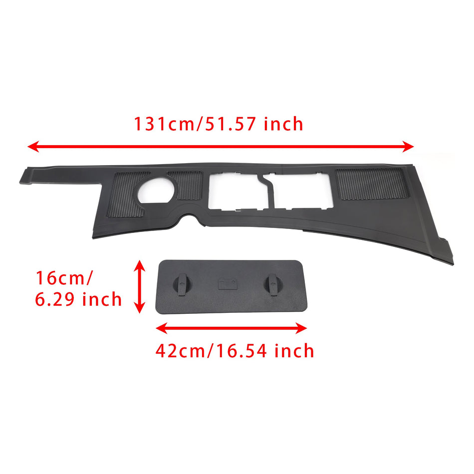 Wasser Box Deflektor Fach &amp; Batterie Abdeckung 8E1819447 Für LHD Audi A4 B6 B7 02-2007