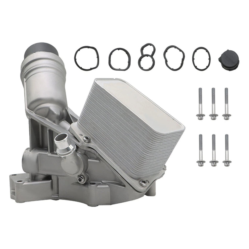 2018–2019 BMW X3 3.0L GAS Turbolader Motorölkühler Filtergehäuse 11428583895