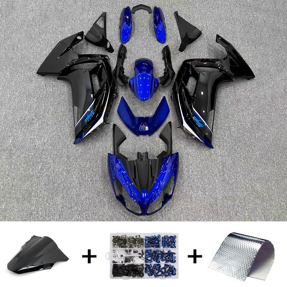 Verkleidungssatz aus ABS-Kunststoff, passend für Kawasaki ER-6F Ninja650 (2012-2016)