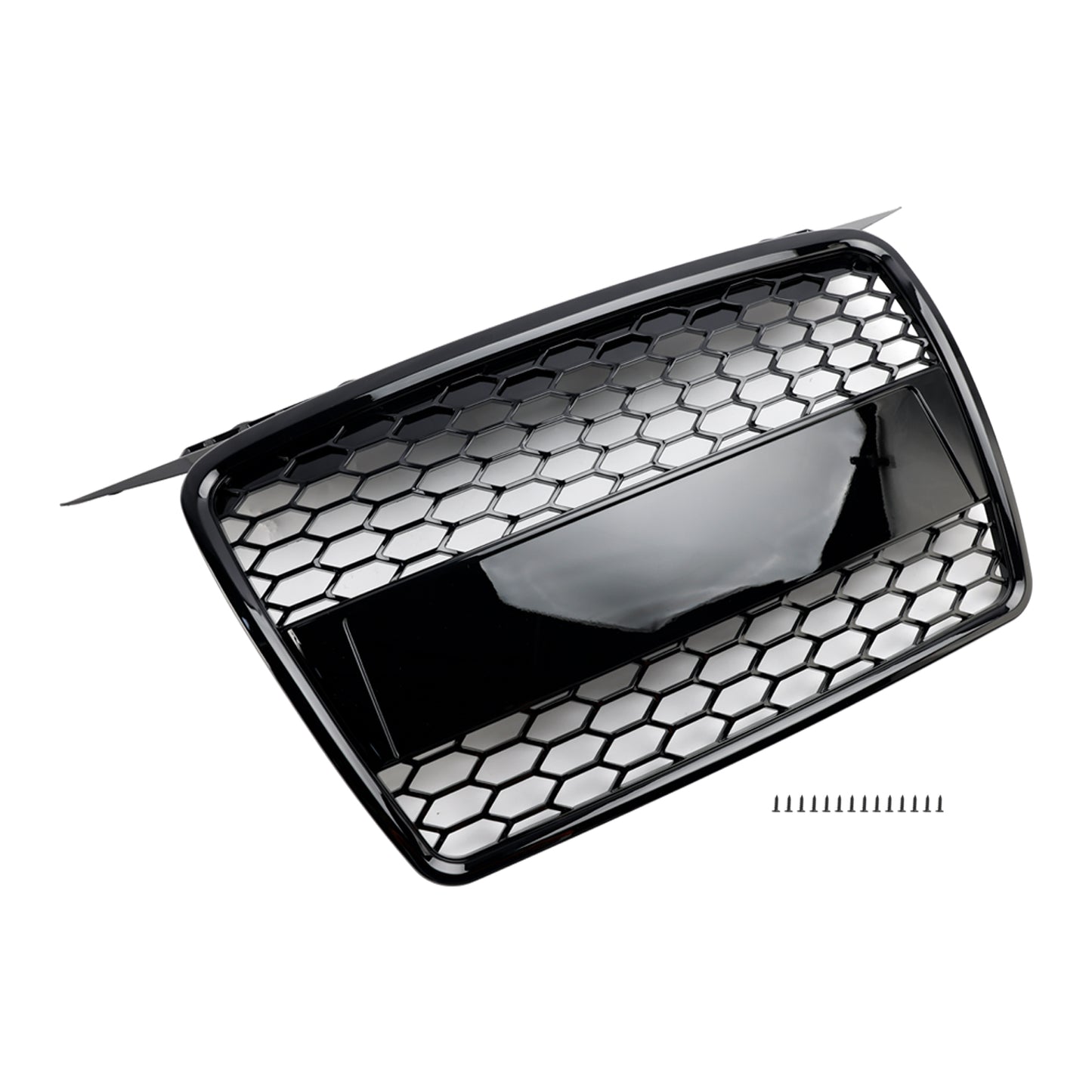 Kühlergrill Wabengrill Front Tuning Grill Emblemhalter Für Audi A3 8P 2004-2008