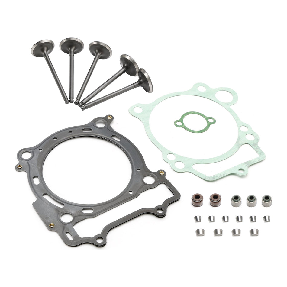 2007–2015 Yamaha WR450F Zylinderkopf Ventile Dichtungen Kit 5TA-12112–00 4SV-12119-00