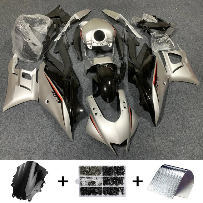 2019-2021 Yamaha YZF-R3 R25 Einspritzverkleidungssatz Karosserie Kunststoff ABS