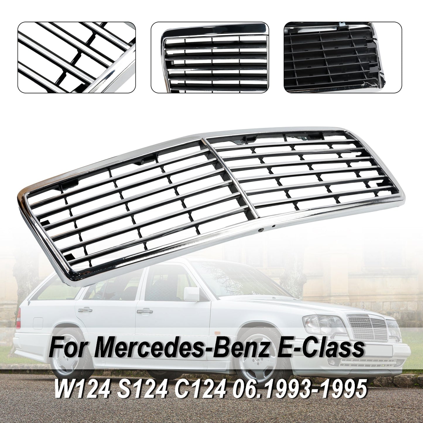 1993-1995 Mercedes-Benz E-Klasse W124 S124 C124 Kühlergrill für die Frontstoßstange