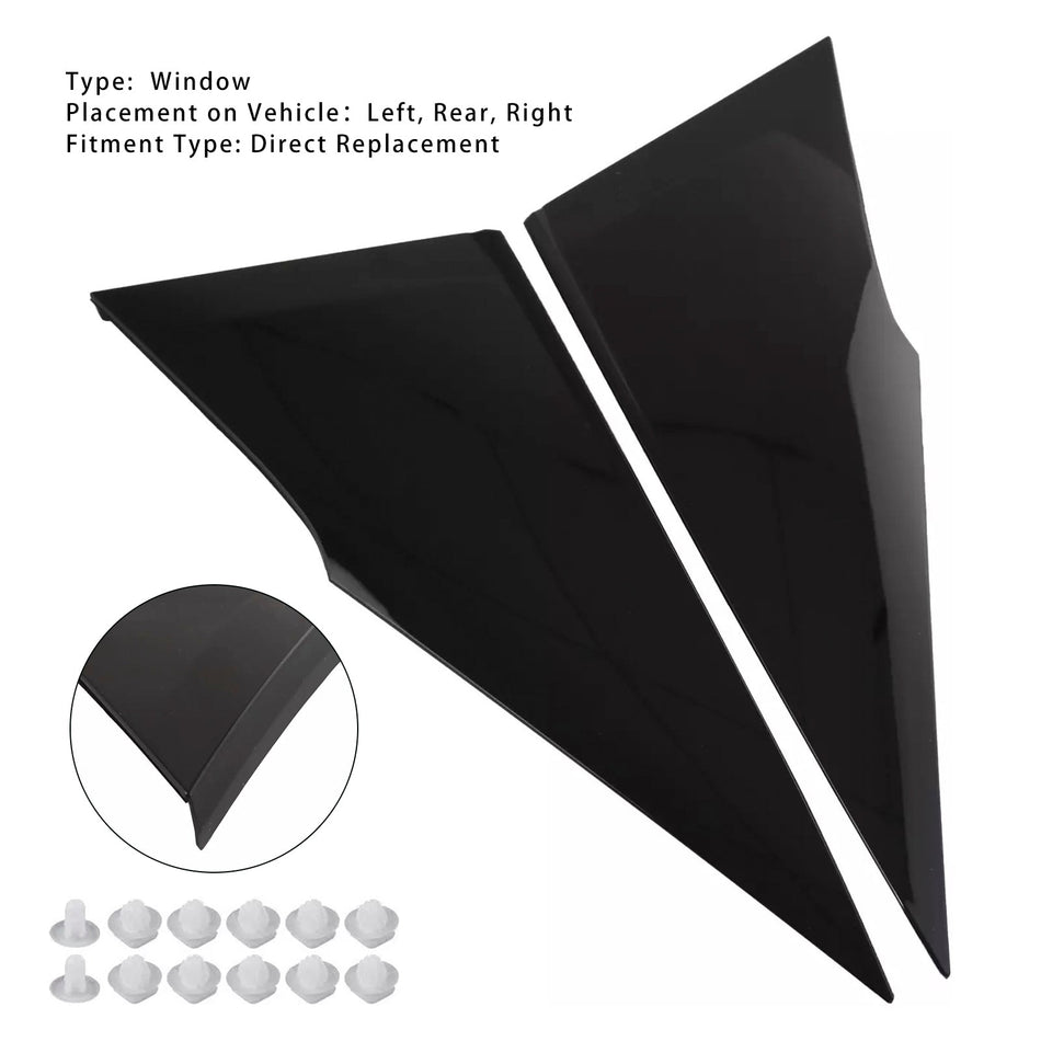 2016-2022 Toyota Prius 2PCS Hintere Seitenleisten 62505-47012 62506-47012