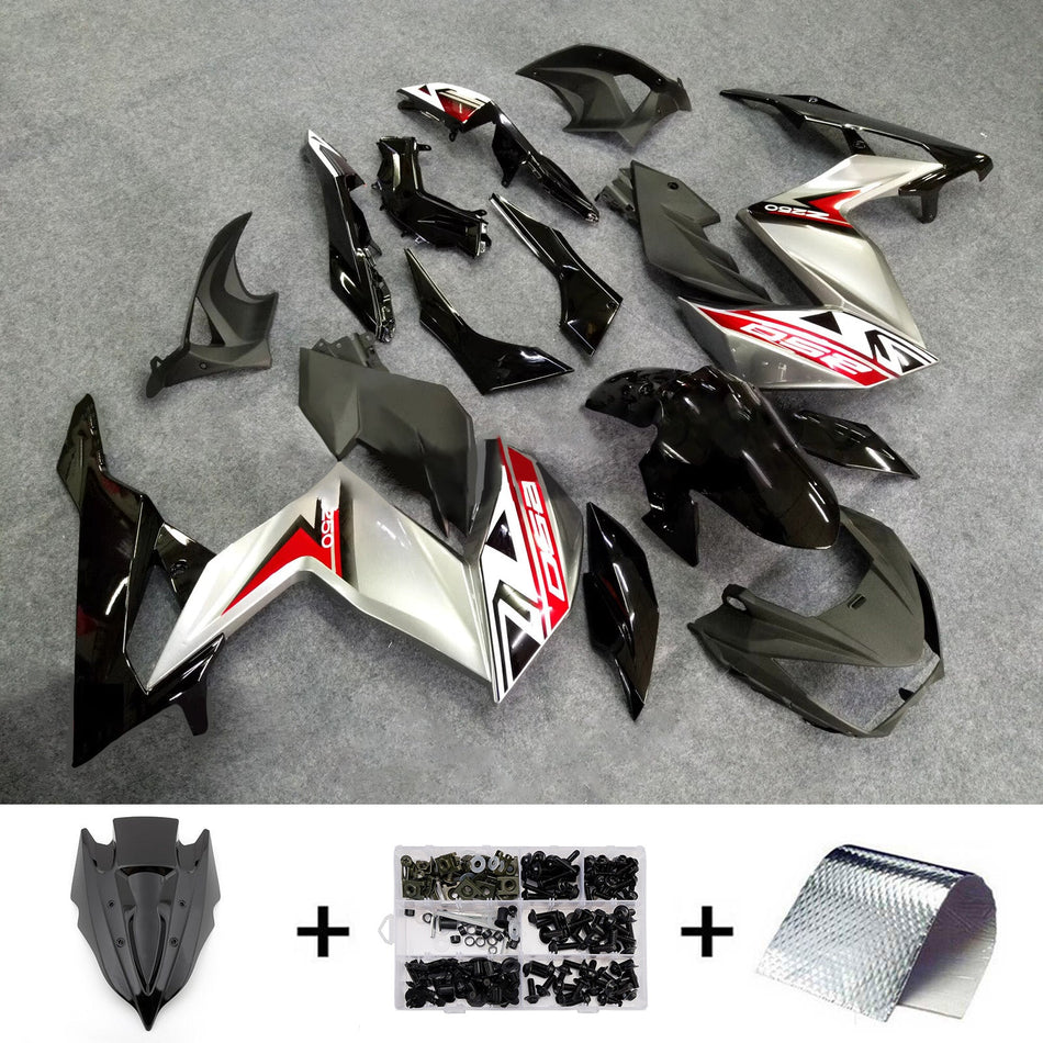 Verkleidungssatz aus ABS-Kunststoff, passend für Kawasaki Z250 Z300 2015-2016