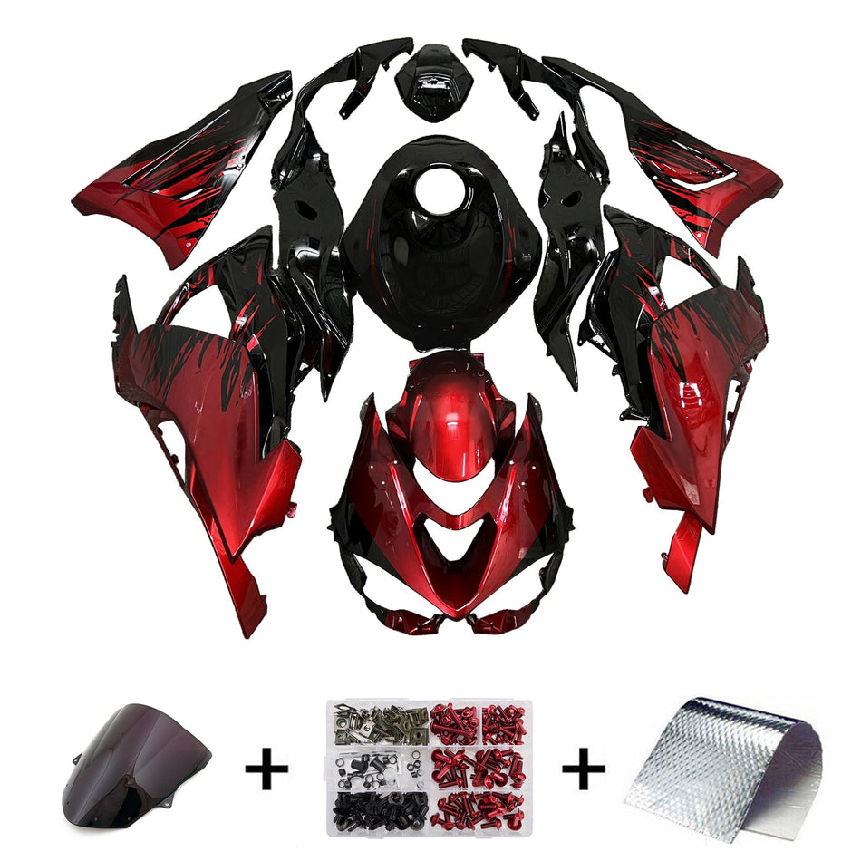 Injection Verkleidung Kit Karosserie Kunststoff ABS fit Für Kawasaki ZX-6R 2024-2025